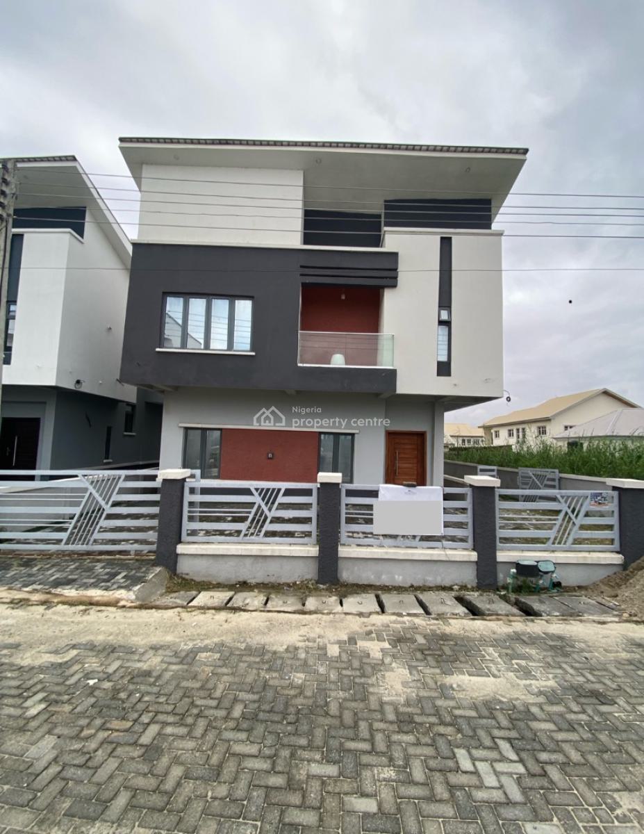 Lovely 4 Bed Duplex in a Gated Estate, Orchid Road, Lekki, Lagos, Semi-detached Duplex for Rent