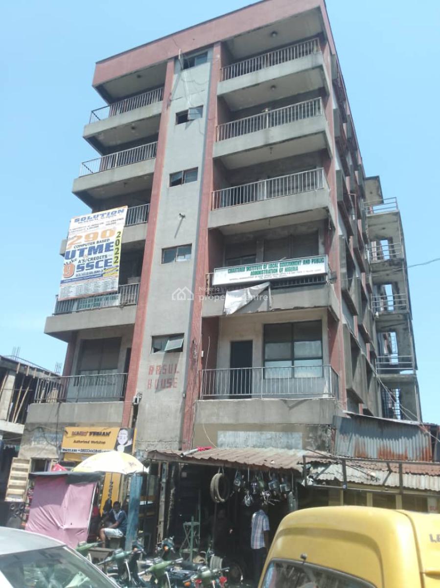 a Six Storey Building  Built for Office Use Or Commercial, Kano Street, Ebute Metta West, Yaba, Lagos, Plaza / Complex / Mall for Sale