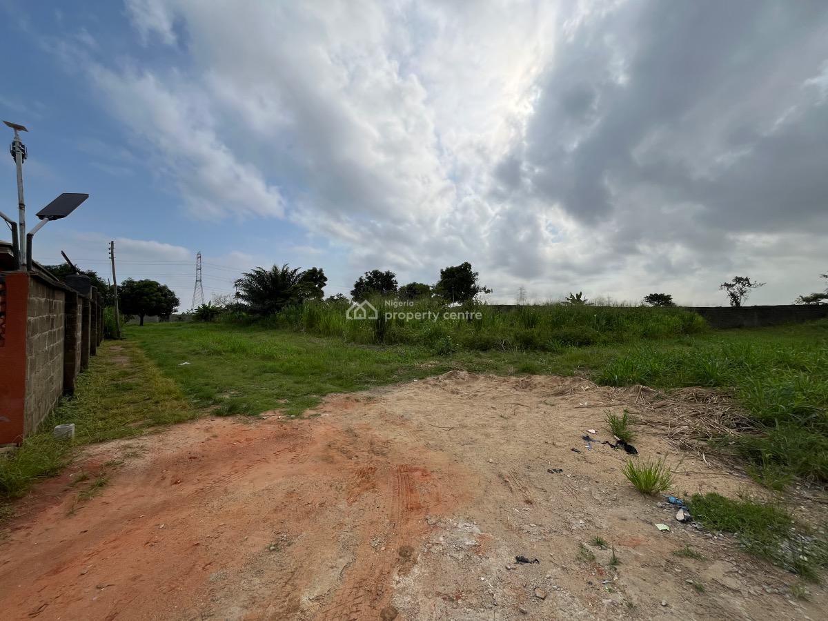 Buy & Build Land with 24/7 Power Supply & Security, in an Estate Directly Off Lagos Ibadan Expressway, Asese, Ibafo, Ogun, Residential Land for Sale