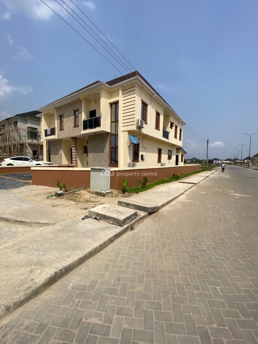 Newly Built 4bedroom Duplex Comes with 2rooms a Room and Parlor Self, Sapphire Gardens Estate, Awoyaya, Ibeju Lekki, Lagos, Semi-detached Duplex for Sale