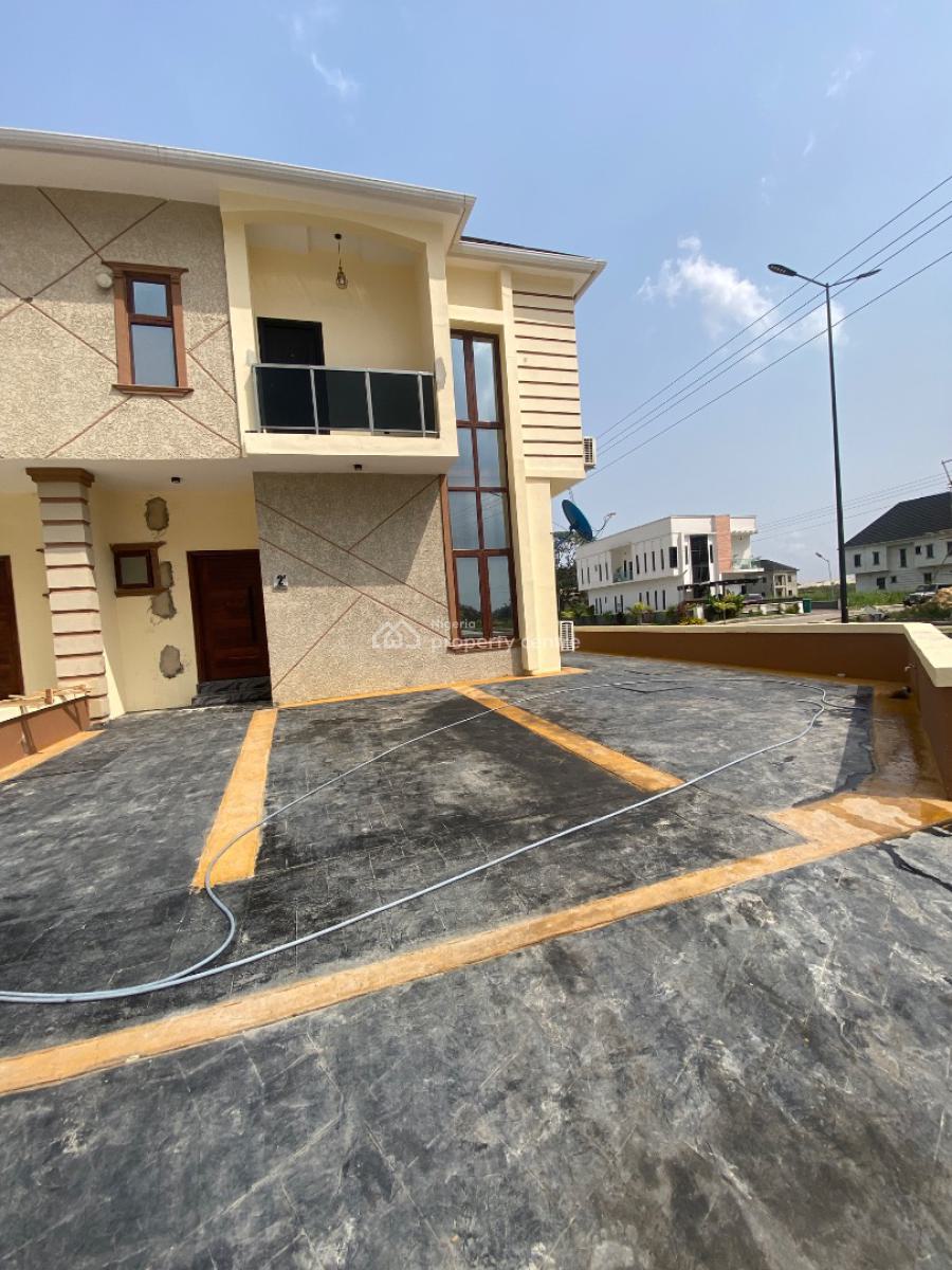 Newly Built 4bedroom Duplex Comes with 2rooms a Room and Parlor Self, Sapphire Gardens Estate, Awoyaya, Ibeju Lekki, Lagos, Semi-detached Duplex for Sale