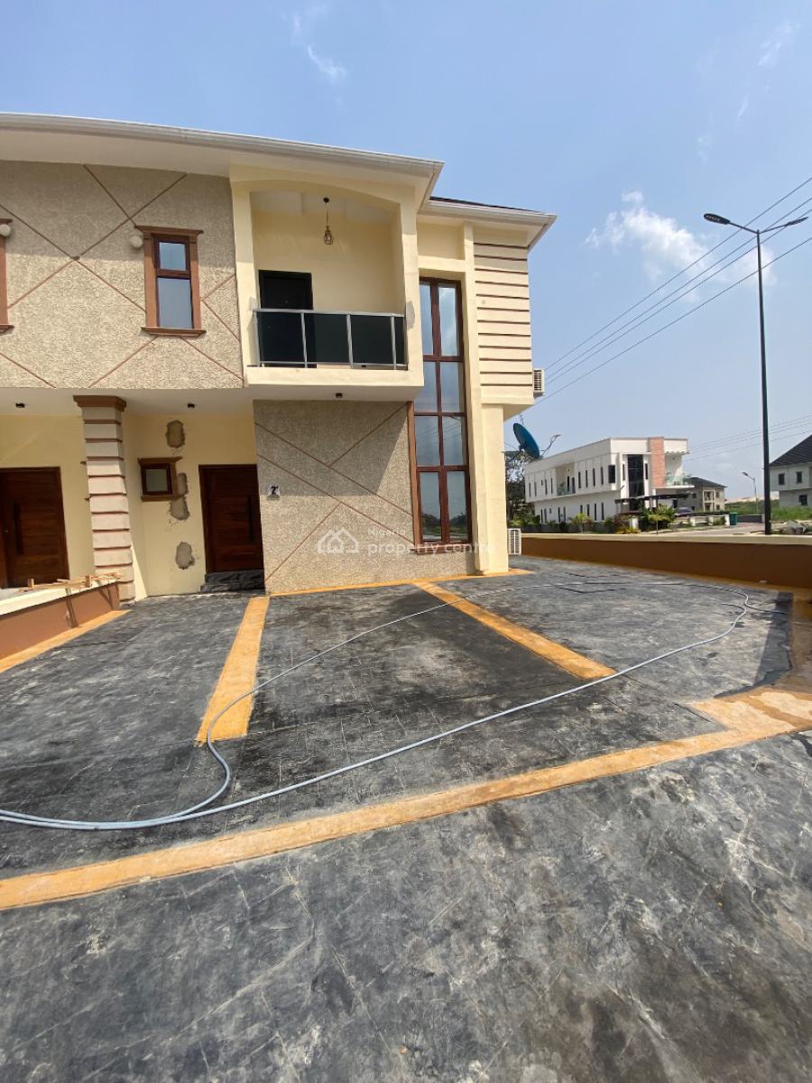 Newly Built 4bedroom Duplex Comes with 2rooms a Room and Parlor Self, Sapphire Gardens Estate, Awoyaya, Ibeju Lekki, Lagos, Semi-detached Duplex for Sale