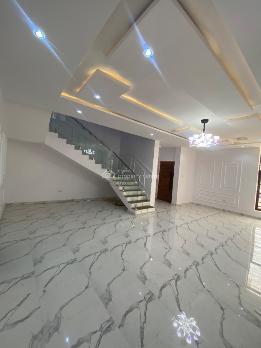 Newly Built 4bedroom Duplex Comes with 2rooms a Room and Parlor Self, Sapphire Gardens Estate, Awoyaya, Ibeju Lekki, Lagos, Semi-detached Duplex for Sale