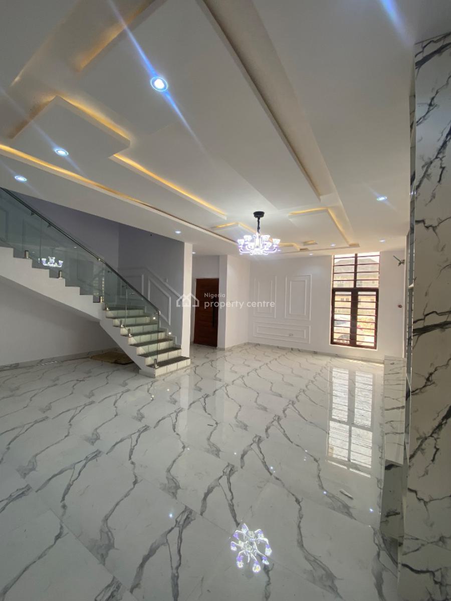 Newly Built 4bedroom Duplex Comes with 2rooms a Room and Parlor Self, Sapphire Gardens Estate, Awoyaya, Ibeju Lekki, Lagos, Semi-detached Duplex for Sale