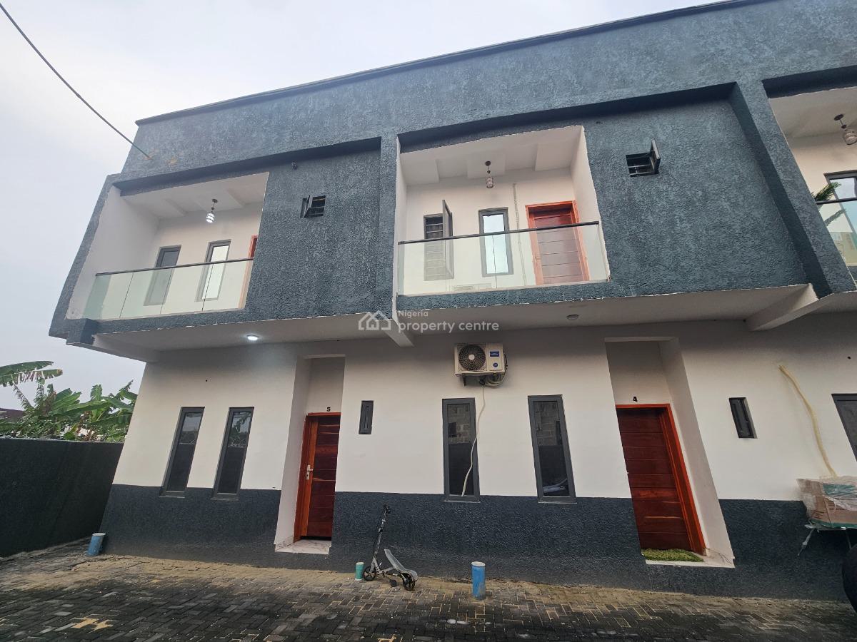 Newly Built 2 Bedrooms Terrace House, Thera Annex Sangotedo, Sangotedo, Ajah, Lagos, Terraced Duplex for Sale