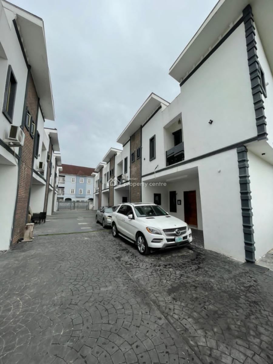 Sharp Clean 4bedroom Fully Furnished Terrace Duplex, Lbs,ajah Eti-osa Lagos, Sangotedo, Ajah, Lagos, Terraced Duplex for Sale