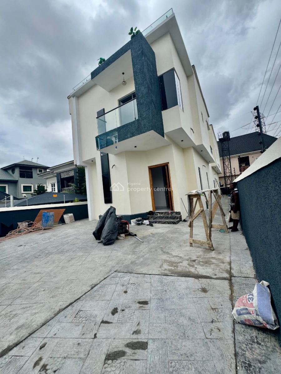 Exquisitely Detailed Spacious  4bedroom Detached Home, Ajah, Ajah, Lagos, Detached Duplex for Sale