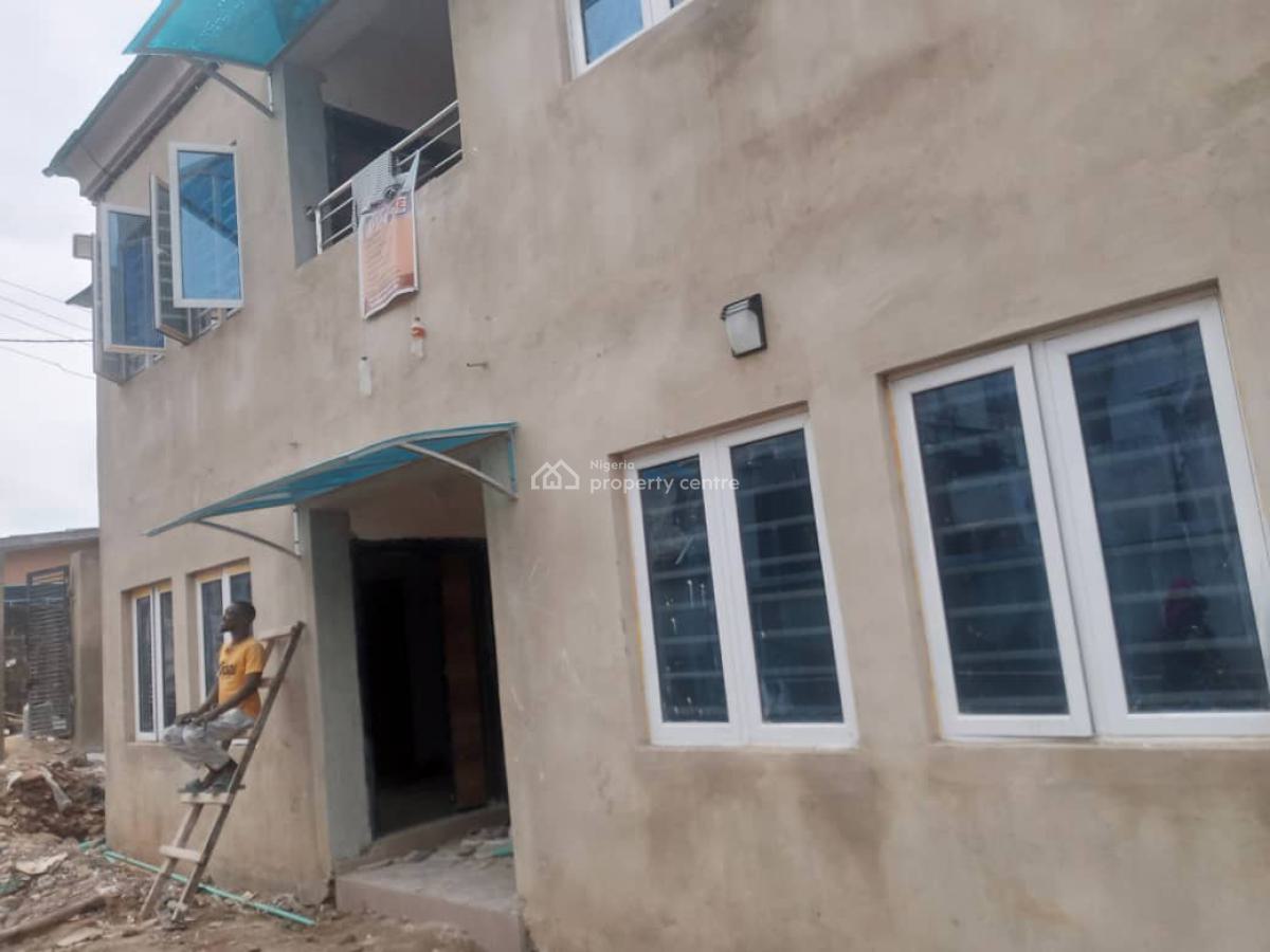 Standard and Newly Built P.o.p 2bedroom, Harmony Estate Jumafaq Bus Stop Ikorodu, Ikorodu, Lagos, House for Rent