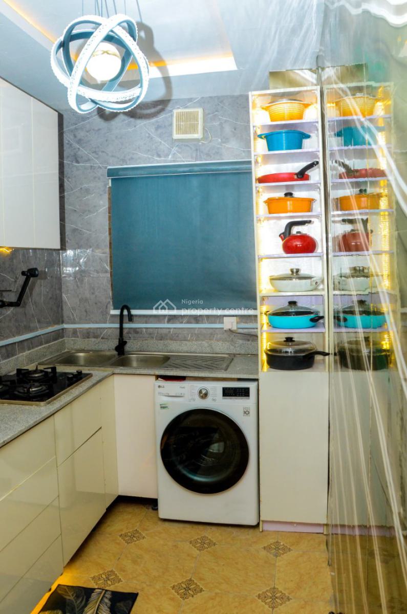 Fully Furnished Two Bedroom Flat, Fashola Estate. Monastery Road, Sangotedo, Ajah, Lagos, Flat / Apartment for Rent