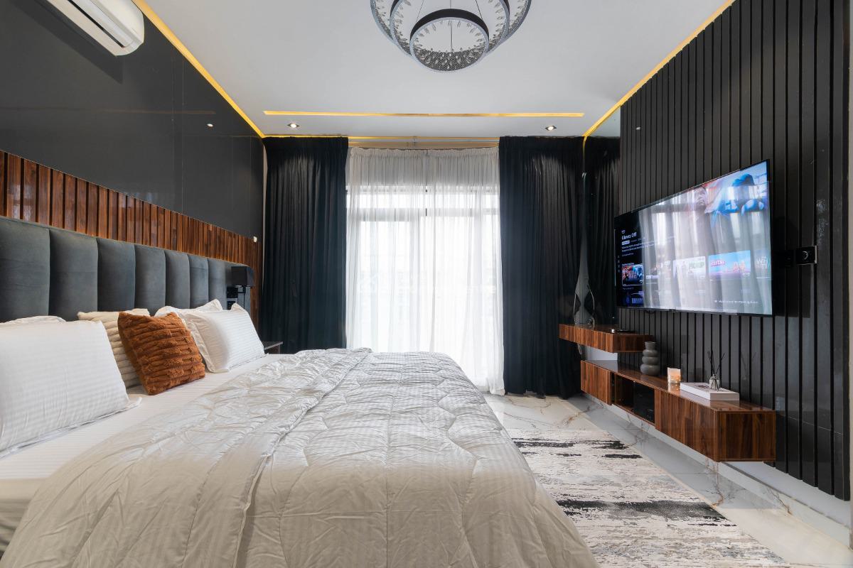 Alexa Enabled 2 Bedroom Apartment, Ikate, Lekki, Lagos, Flat / Apartment Short Let