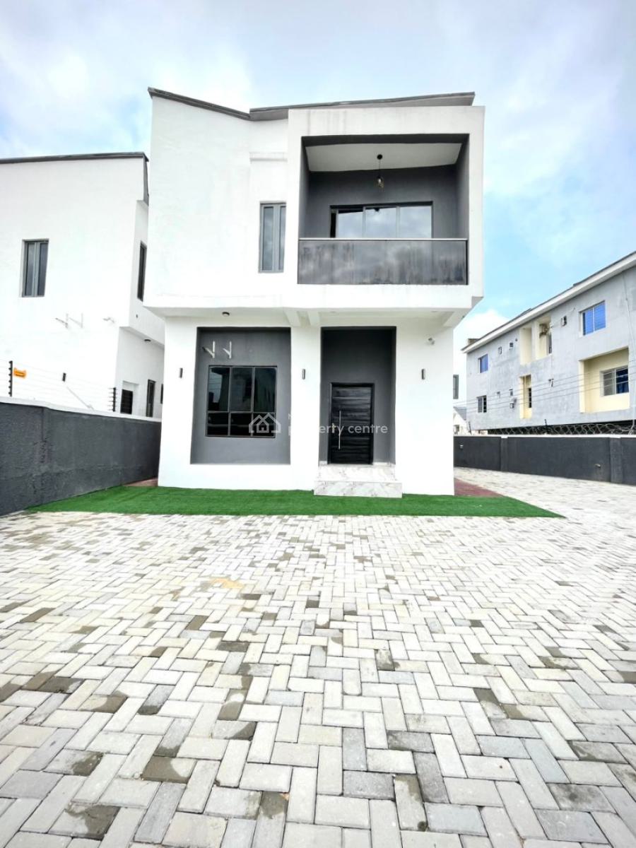 Newly Built 4bedroom Fully Detached Duplex with Bq in a Secured Estate, General Paint, Ajah Lagos, Ajah, Lagos, Detached Duplex for Sale