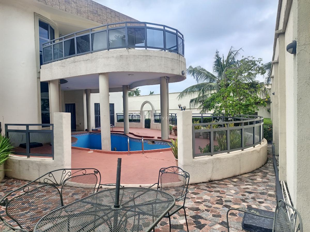 20 Rooms Mansion with Beautiful Aesthetics Green Area with Swimming P., Opebi, Ikeja, Lagos, House for Sale