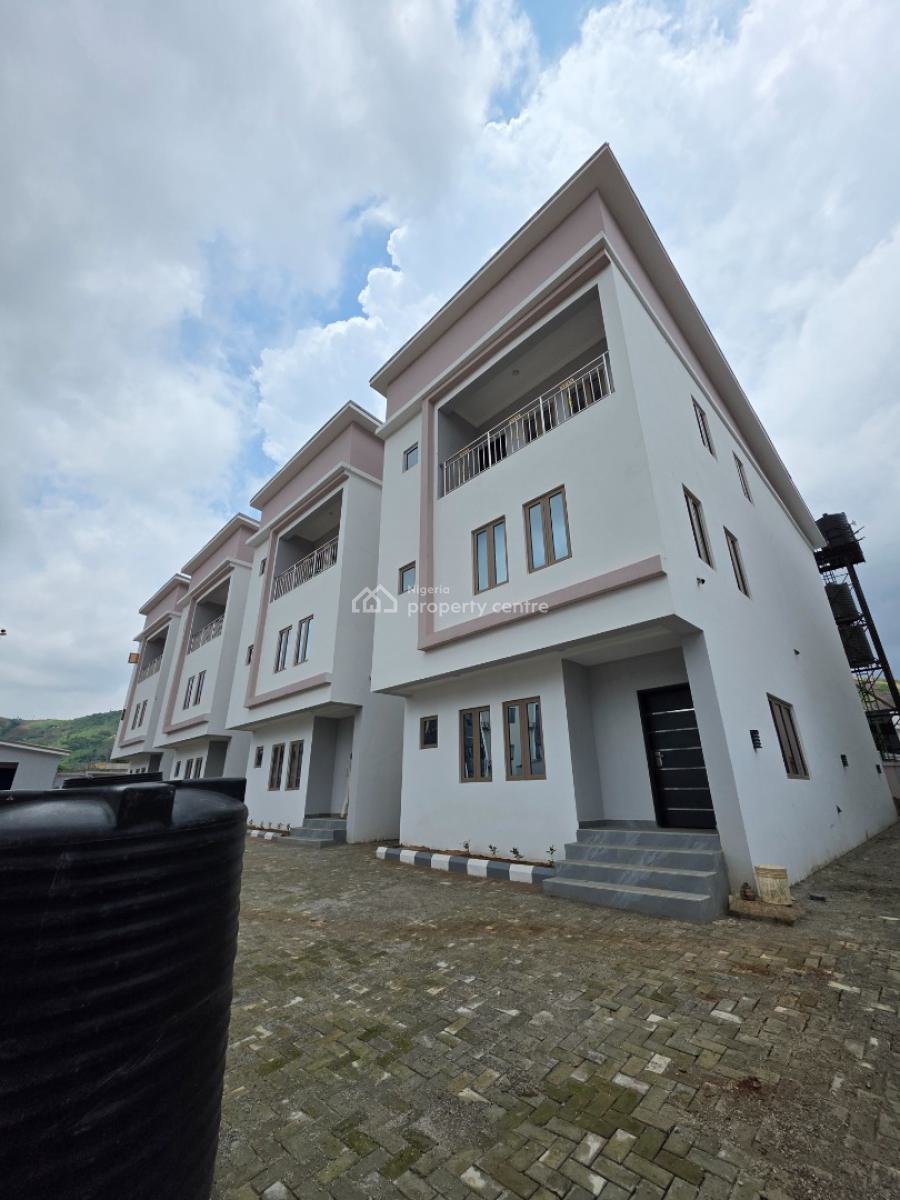 Luxury 4 Bedroom Terrace Duplex with Excellent Finishing, Katampe Main, Katampe, Abuja, Terraced Duplex for Sale