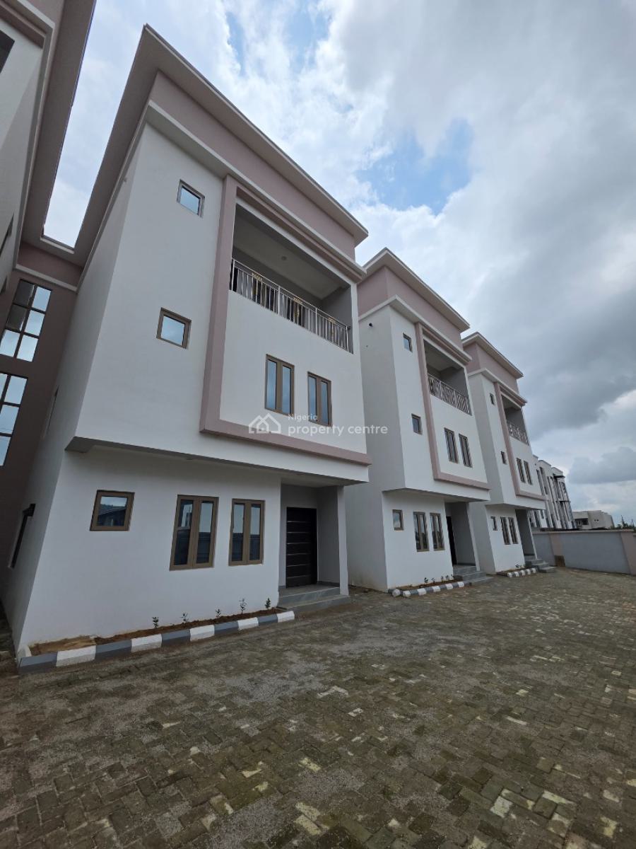 Luxury 4 Bedroom Terrace Duplex with Excellent Finishing, Katampe Main, Katampe, Abuja, Terraced Duplex for Sale