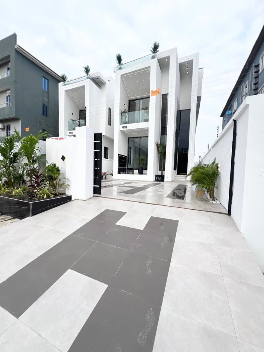 Luxury 5 Bedroom Duplex, Chevron, Lekki, Lagos, Detached Duplex for Sale