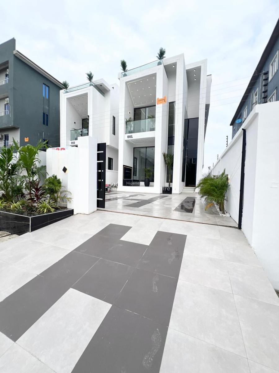Luxury 5 Bedroom Duplex, Chevron, Lekki, Lagos, Detached Duplex for Sale