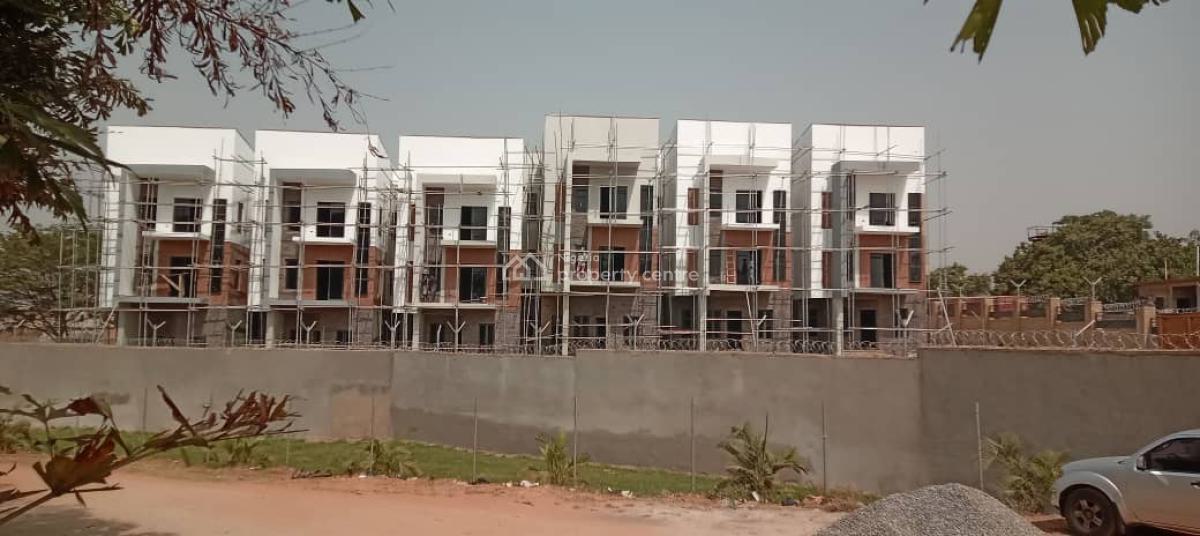Semi Finished 4bedrooms Terraced Duplex & Bq, Abuja, Life Camp, Abuja, Terraced Duplex for Sale