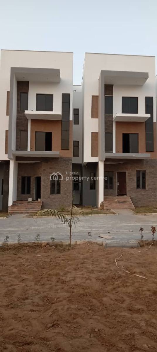 Semi Finished 4bedrooms Terraced Duplex & Bq, Abuja, Life Camp, Abuja, Terraced Duplex for Sale