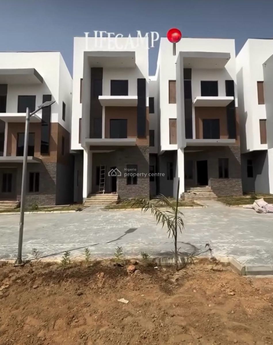 Semi Finished 4bedrooms Terraced Duplex & Bq, Abuja, Life Camp, Abuja, Terraced Duplex for Sale