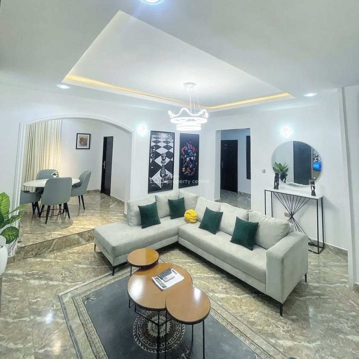 Gorgeous 2 Bedroom Apartment in a Serene Environment, Ken Nnamani Crescent, Wuye, Abuja, Flat / Apartment Short Let