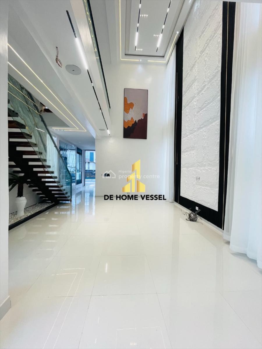 Outstanding Perfectly Carved 5 Bed Smart Home with Cinema & Pool, Osapa, Lekki, Lagos, Detached Duplex for Sale