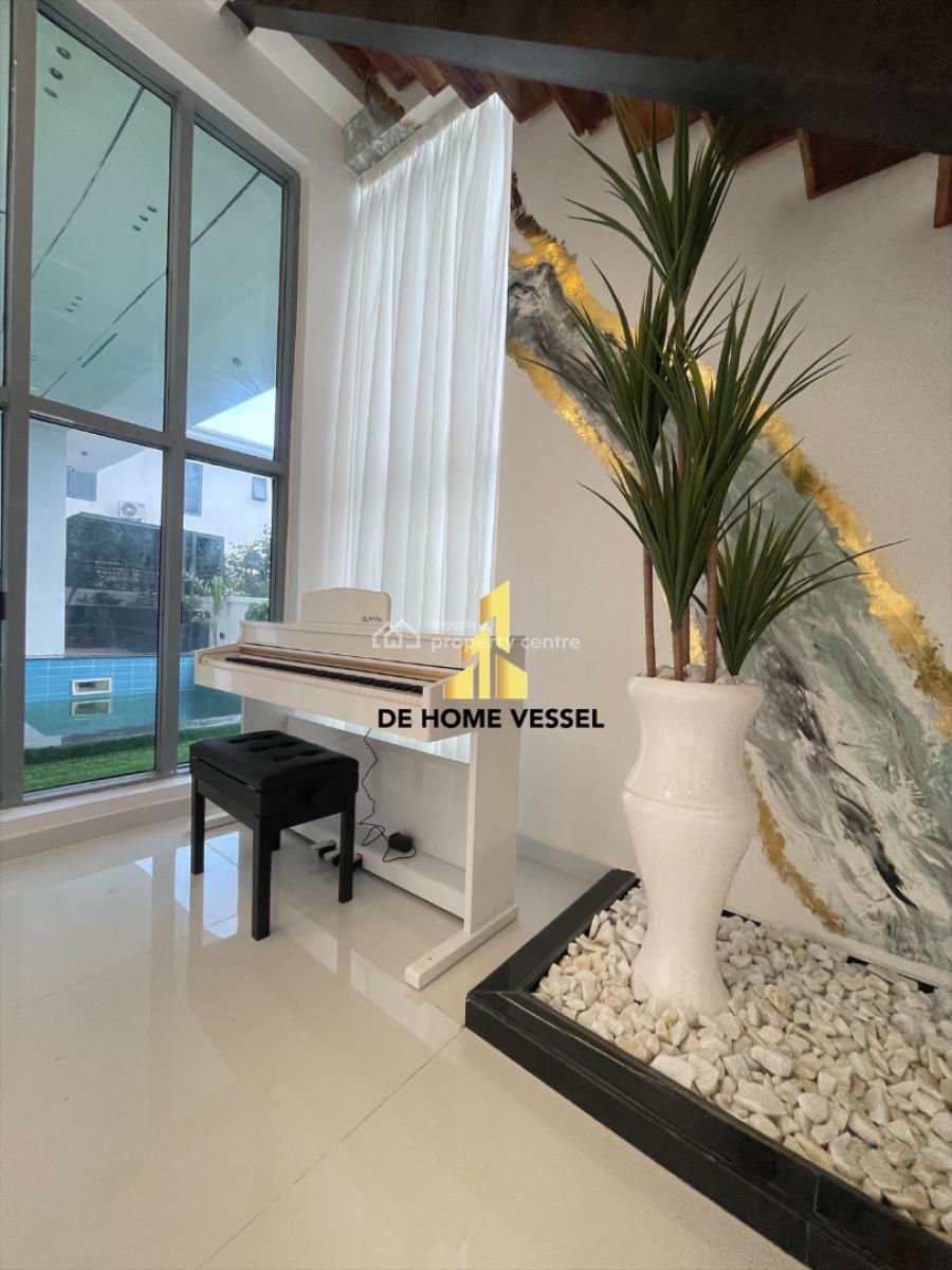 Outstanding Perfectly Carved 5 Bed Smart Home with Cinema & Pool, Osapa, Lekki, Lagos, Detached Duplex for Sale