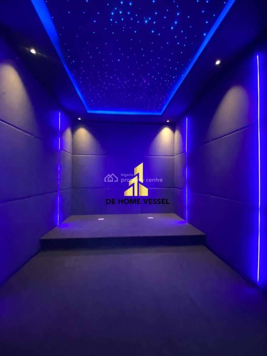 Outstanding Perfectly Carved 5 Bed Smart Home with Cinema & Pool, Osapa, Lekki, Lagos, Detached Duplex for Sale