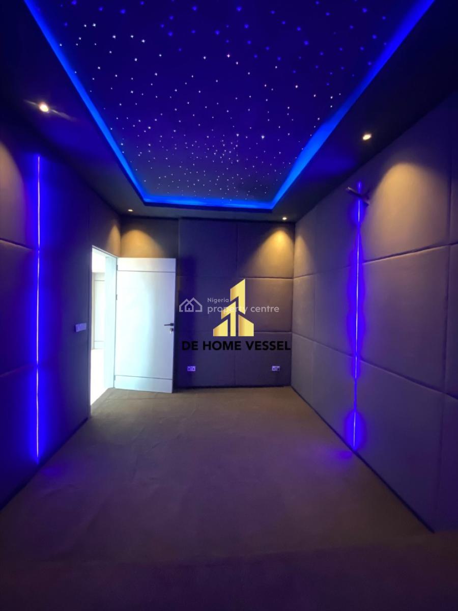 Outstanding Perfectly Carved 5 Bed Smart Home with Cinema & Pool, Osapa, Lekki, Lagos, Detached Duplex for Sale