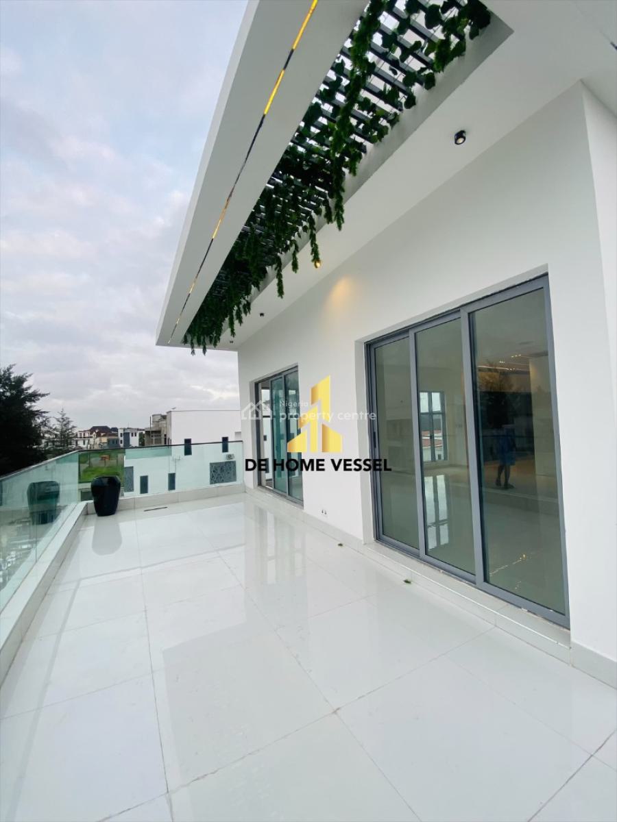Outstanding Perfectly Carved 5 Bed Smart Home with Cinema & Pool, Osapa, Lekki, Lagos, Detached Duplex for Sale