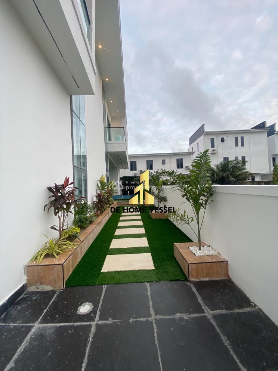 Outstanding Perfectly Carved 5 Bed Smart Home with Cinema & Pool, Osapa, Lekki, Lagos, Detached Duplex for Sale