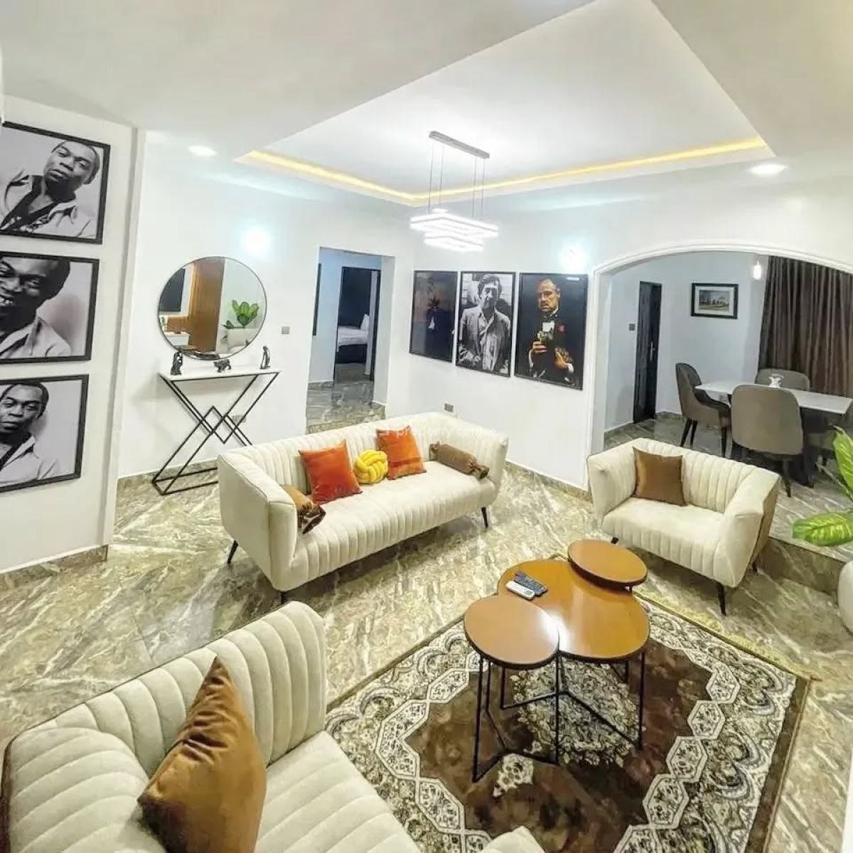 Cozy 2 Bedroom Apartment in a Serene Environment, Ken Nnamani Crescent, Wuye, Abuja, Flat / Apartment Short Let