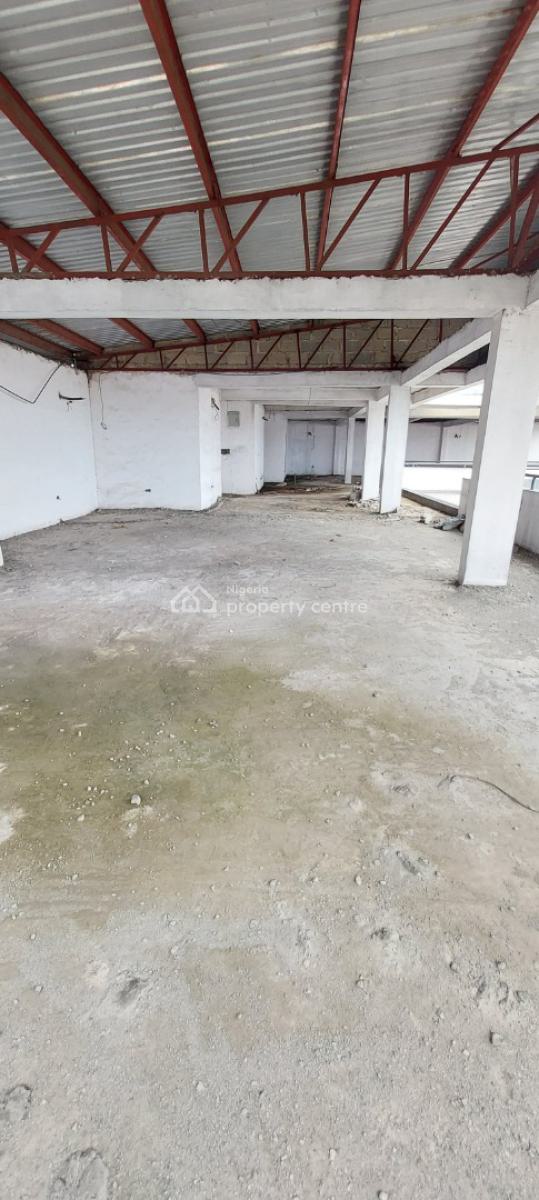 500sqm Commercial Open Space Suitable for Gym House/lounge Rooftop, Peanock Road, Osapa, Lekki, Lagos, Commercial Property for Rent
