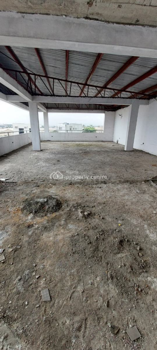 500sqm Commercial Open Space Suitable for Gym House/lounge Rooftop, Peanock Road, Osapa, Lekki, Lagos, Commercial Property for Rent