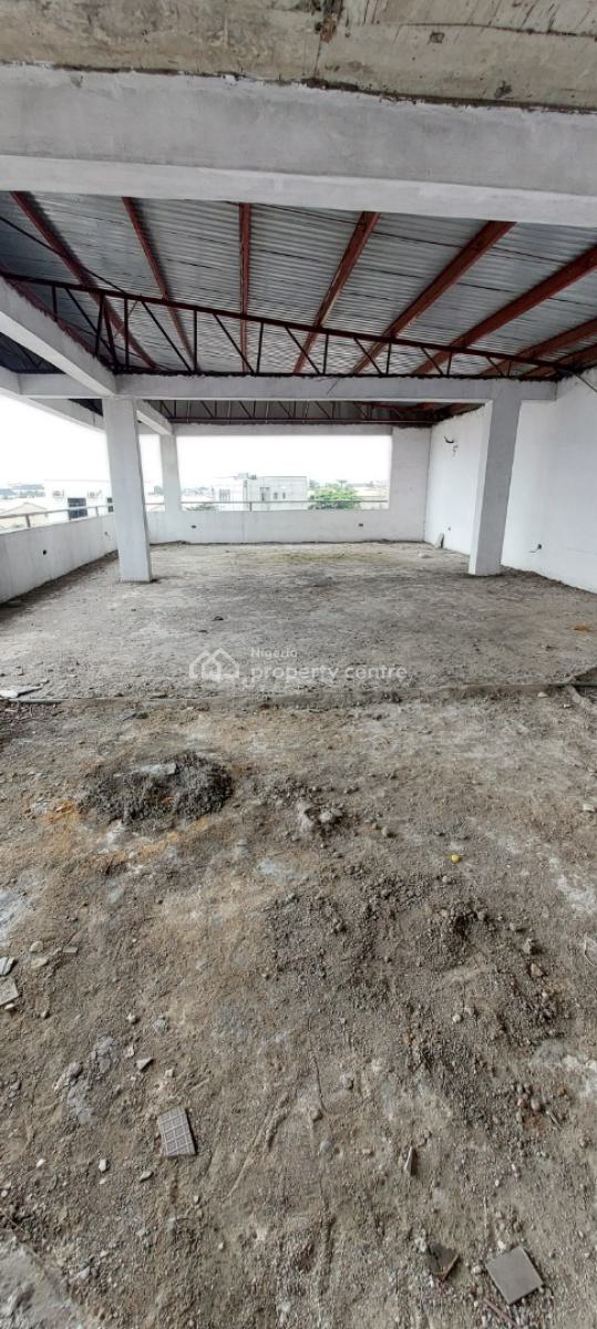 500sqm Commercial Open Space Suitable for Gym House/lounge Rooftop, Peanock Road, Osapa, Lekki, Lagos, Commercial Property for Rent