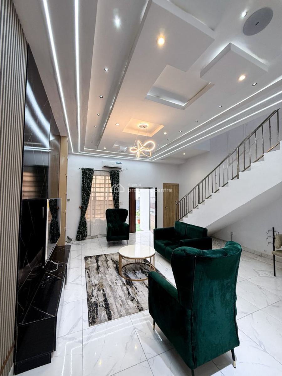 Fully Furnished 3 Bedroom Terrace Duplex with Inverter, Swimming Pool,, Hotel Bus-stop, Lasu-isheri Road,, Ijegun, Ikotun, Lagos, Terraced Duplex for Sale