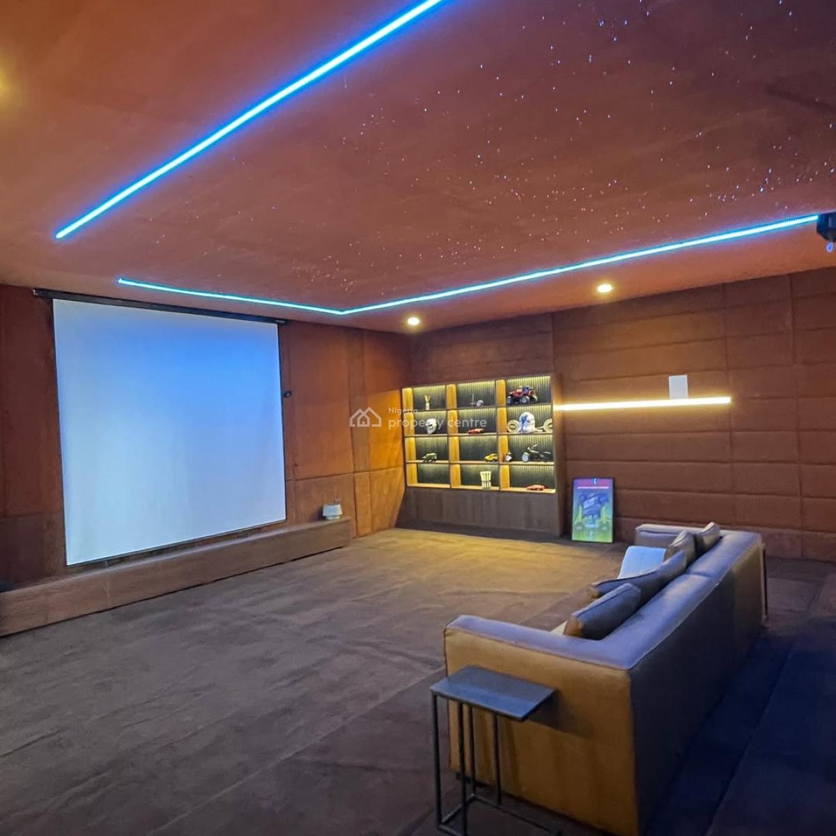 7 Bedrooms Contemporary Mansion, Bq, Elevator, Pool, Rooftop, Cinema, Gym, Asokoro District, Abuja, Detached Duplex for Sale