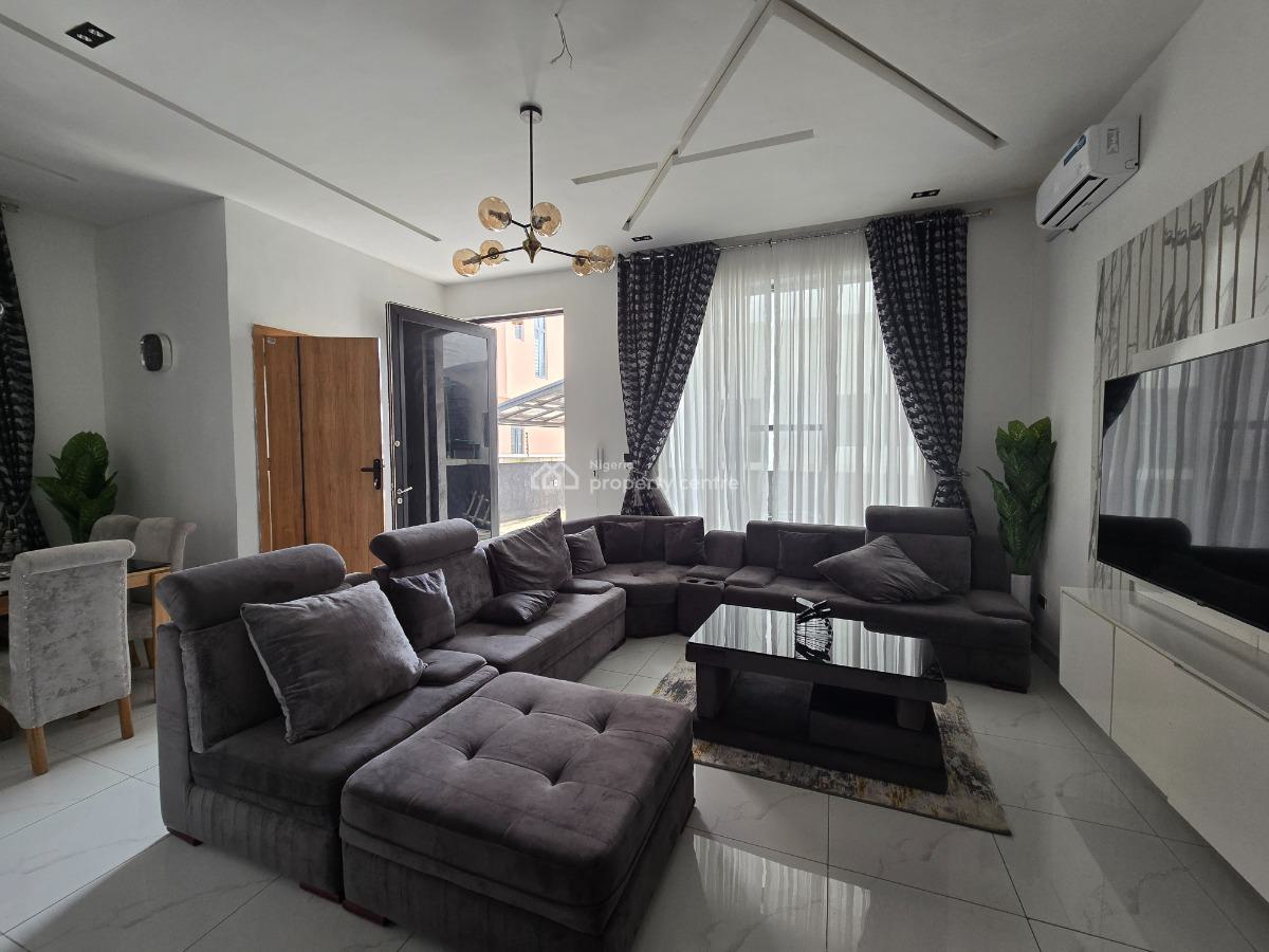 Fully Furnished & Serviced 4 Bedroom Semi-detached Duplex, Harris Drive, Beside Vgc, Lekki, Lagos, Semi-detached Duplex for Rent