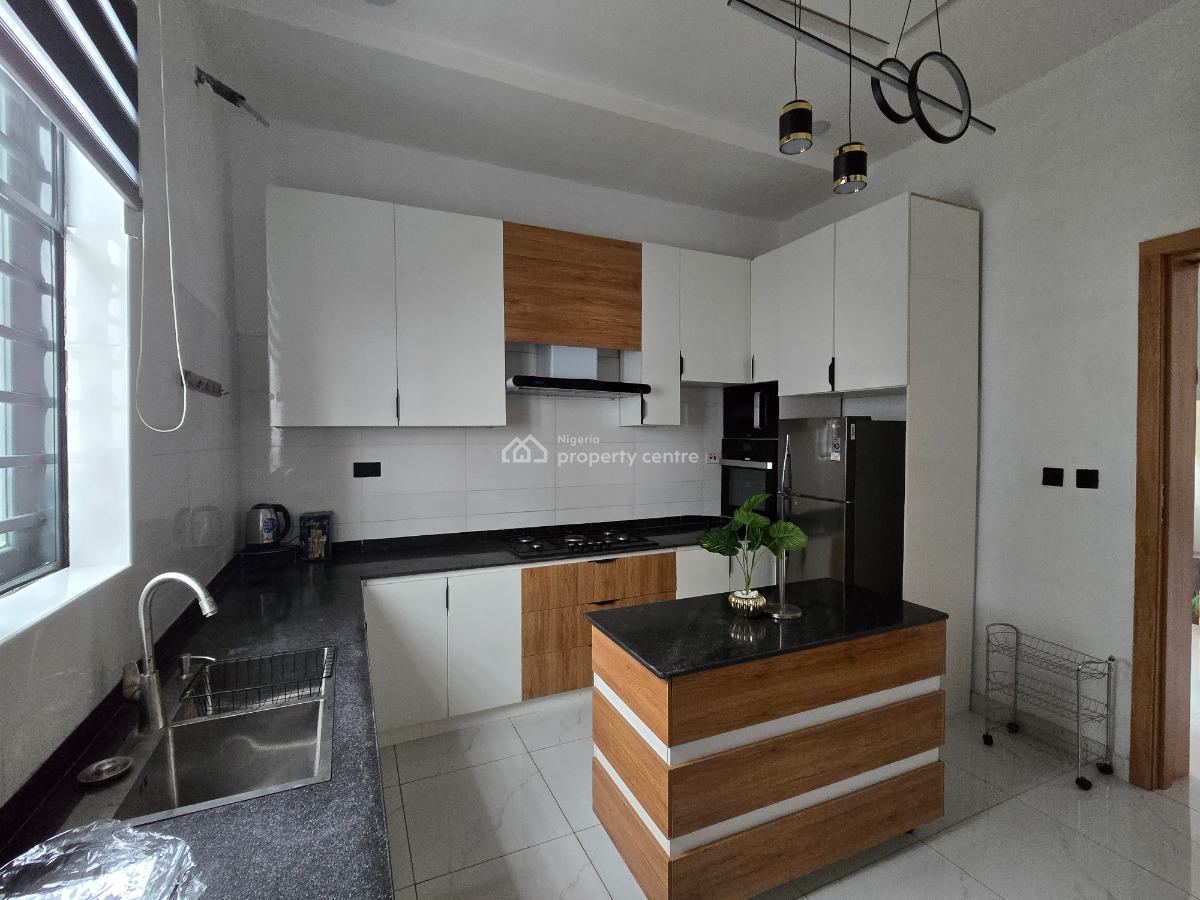 Fully Furnished & Serviced 4 Bedroom Semi-detached Duplex, Harris Drive, Beside Vgc, Lekki, Lagos, Semi-detached Duplex for Rent