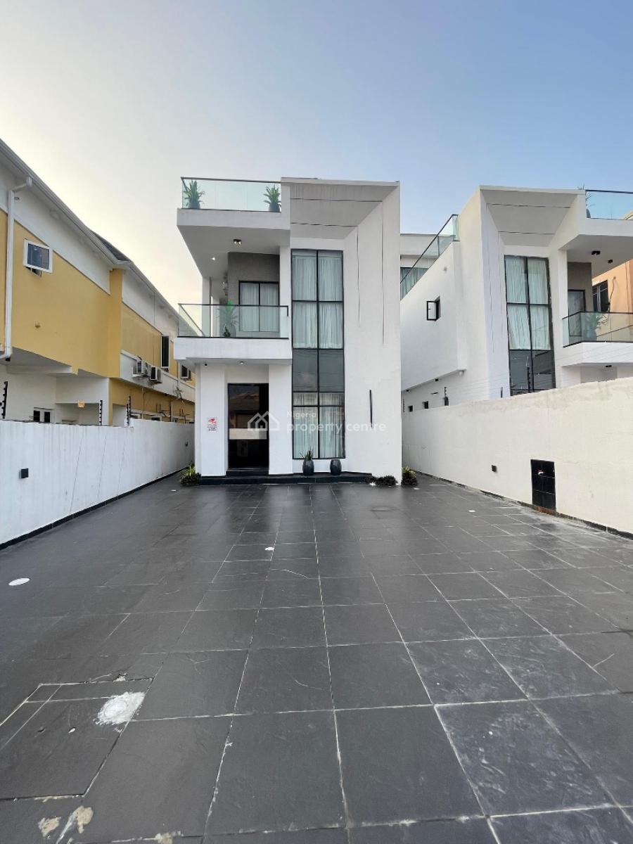 Fully Furnished 5 Bedroom with Swimming Pool and Terrace, Chevron, Lekki, Lagos, Detached Duplex for Sale