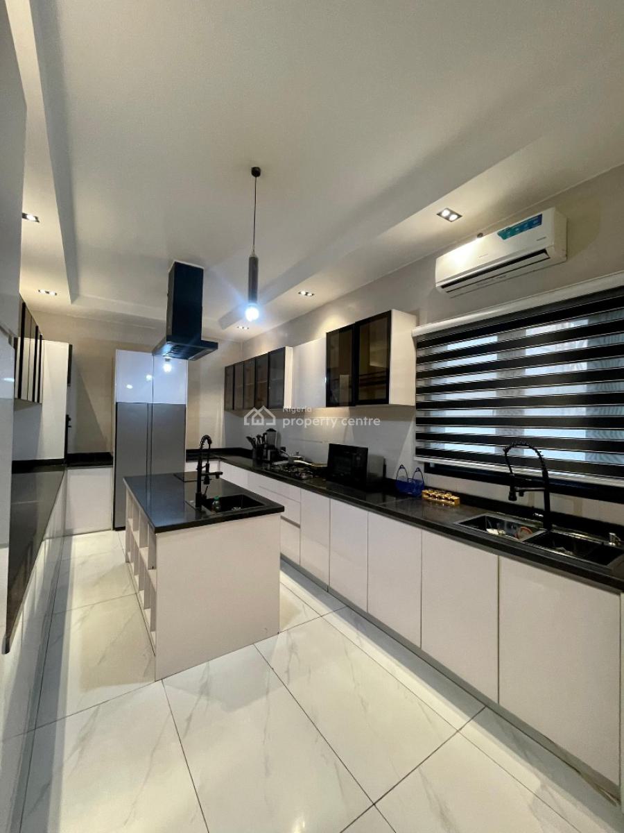 Fully Furnished 5 Bedroom with Swimming Pool and Terrace, Chevron, Lekki, Lagos, Detached Duplex for Sale