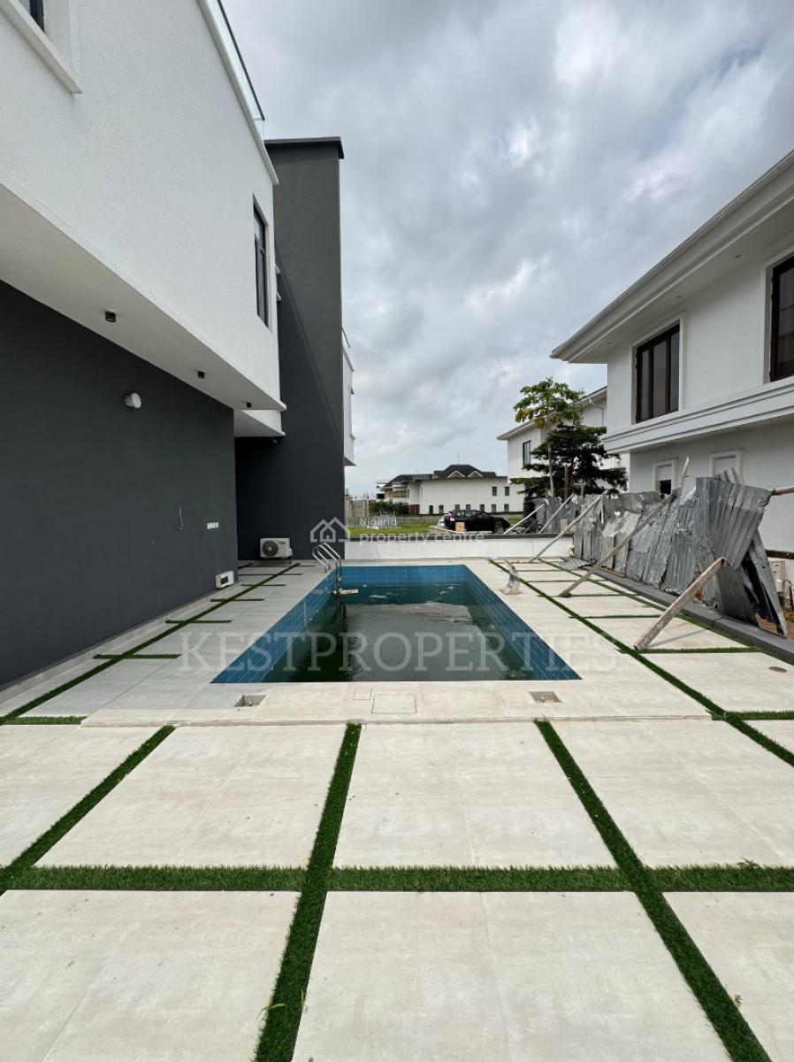 5 Bedroom Semi Detached Duplex with Pool, Cinema, Cowrie Creek, Ikate, Lekki, Lagos, House for Sale