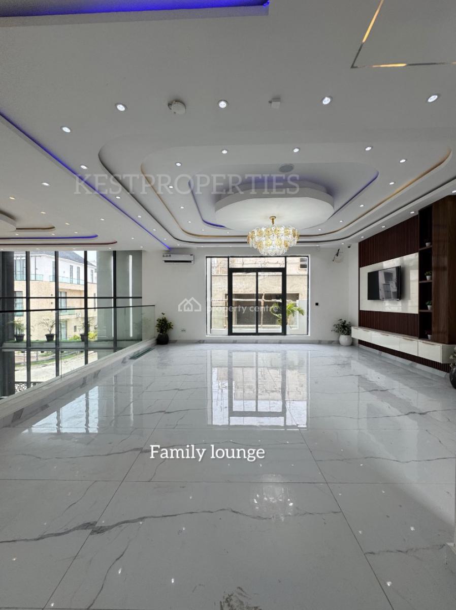Luxury 6 Bedroom Duplex Sitting on Over 600sqm Land, Secure Estate, Ikate, Lekki, Lagos, House for Sale