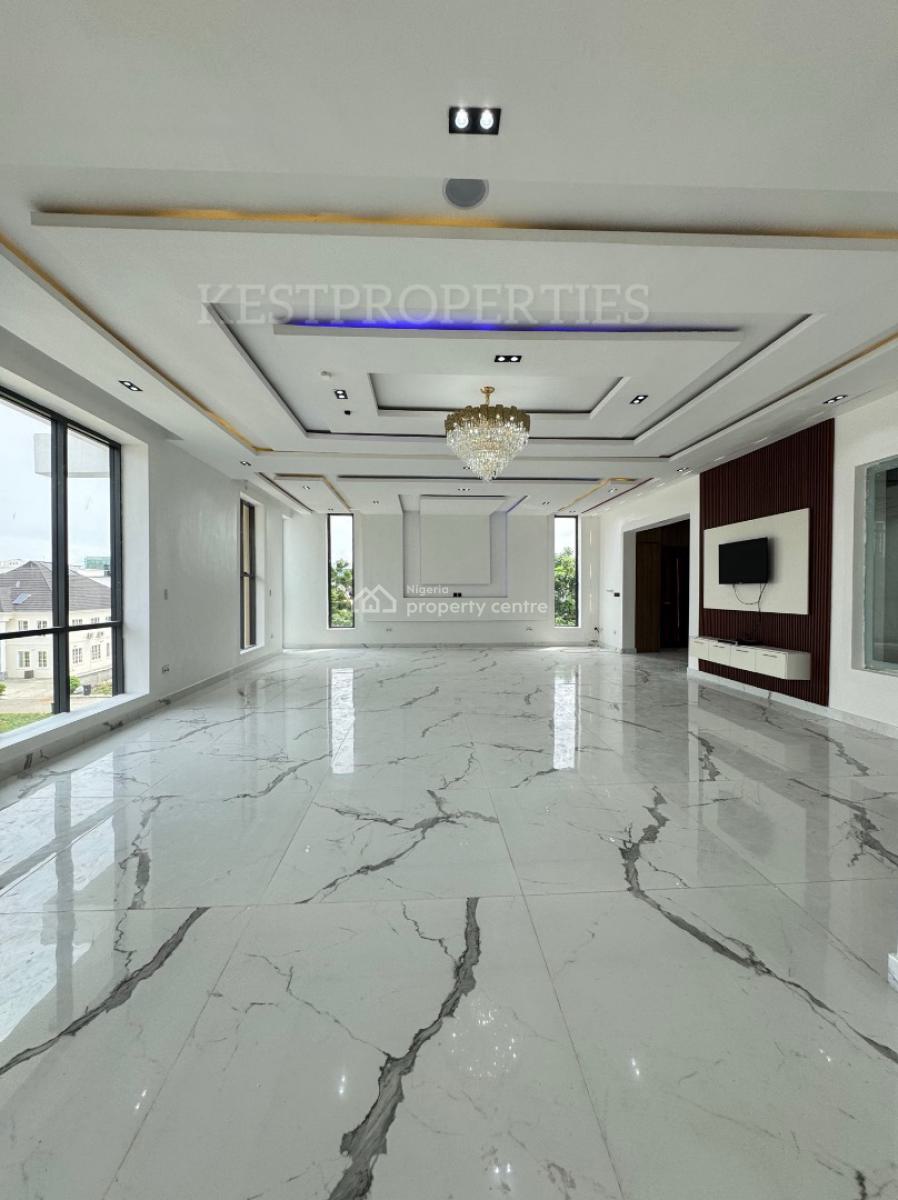 Luxury 6 Bedroom Duplex Sitting on Over 600sqm Land, Secure Estate, Ikate, Lekki, Lagos, House for Sale