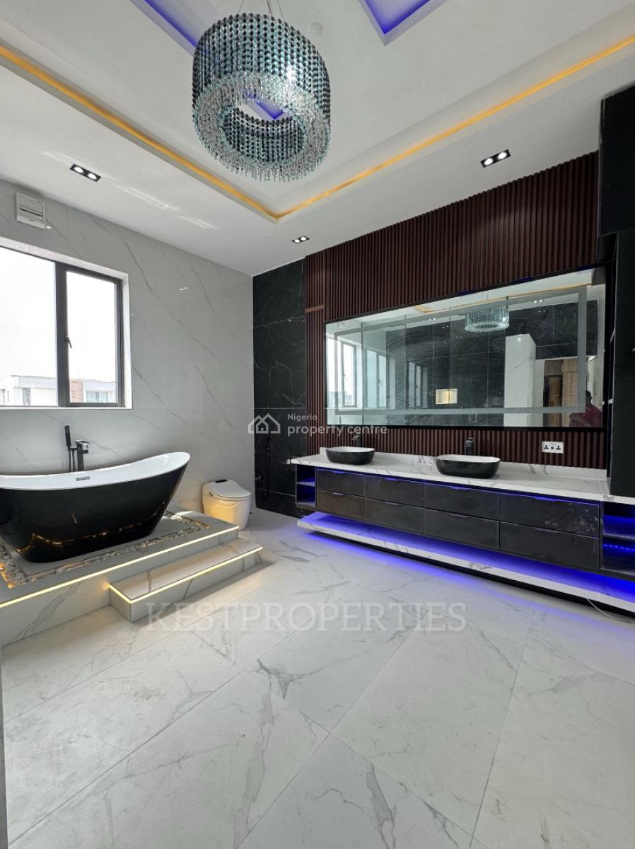 Luxury 6 Bedroom Duplex Sitting on Over 600sqm Land, Secure Estate, Ikate, Lekki, Lagos, House for Sale