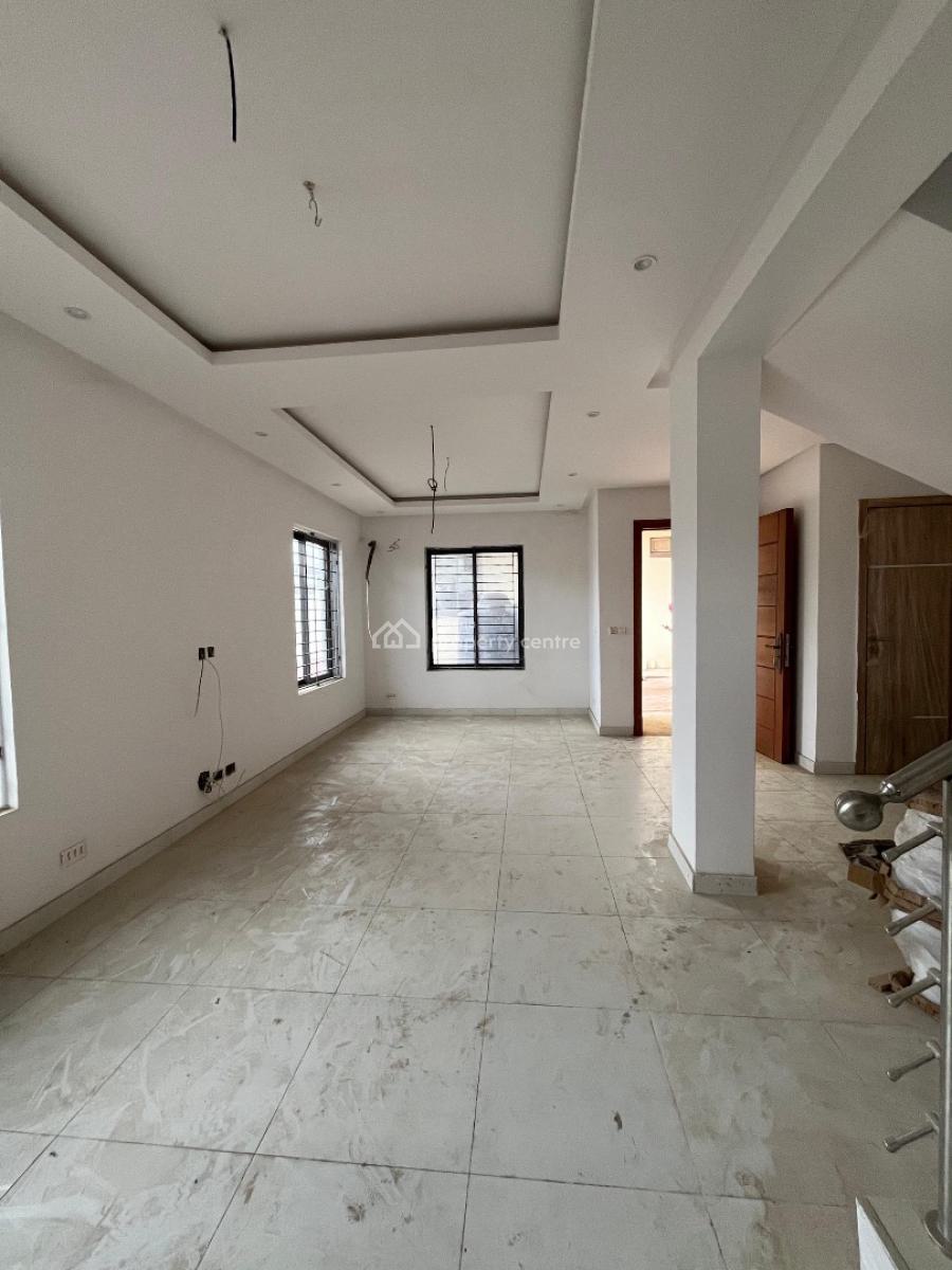 Exquisitely Built 4 Bedroom Semi-detached House with a Bq in a Secured, Secured Estate|tarred Road|ample Parking Space, Opebi, Ikeja, Lagos, Semi-detached Duplex for Sale