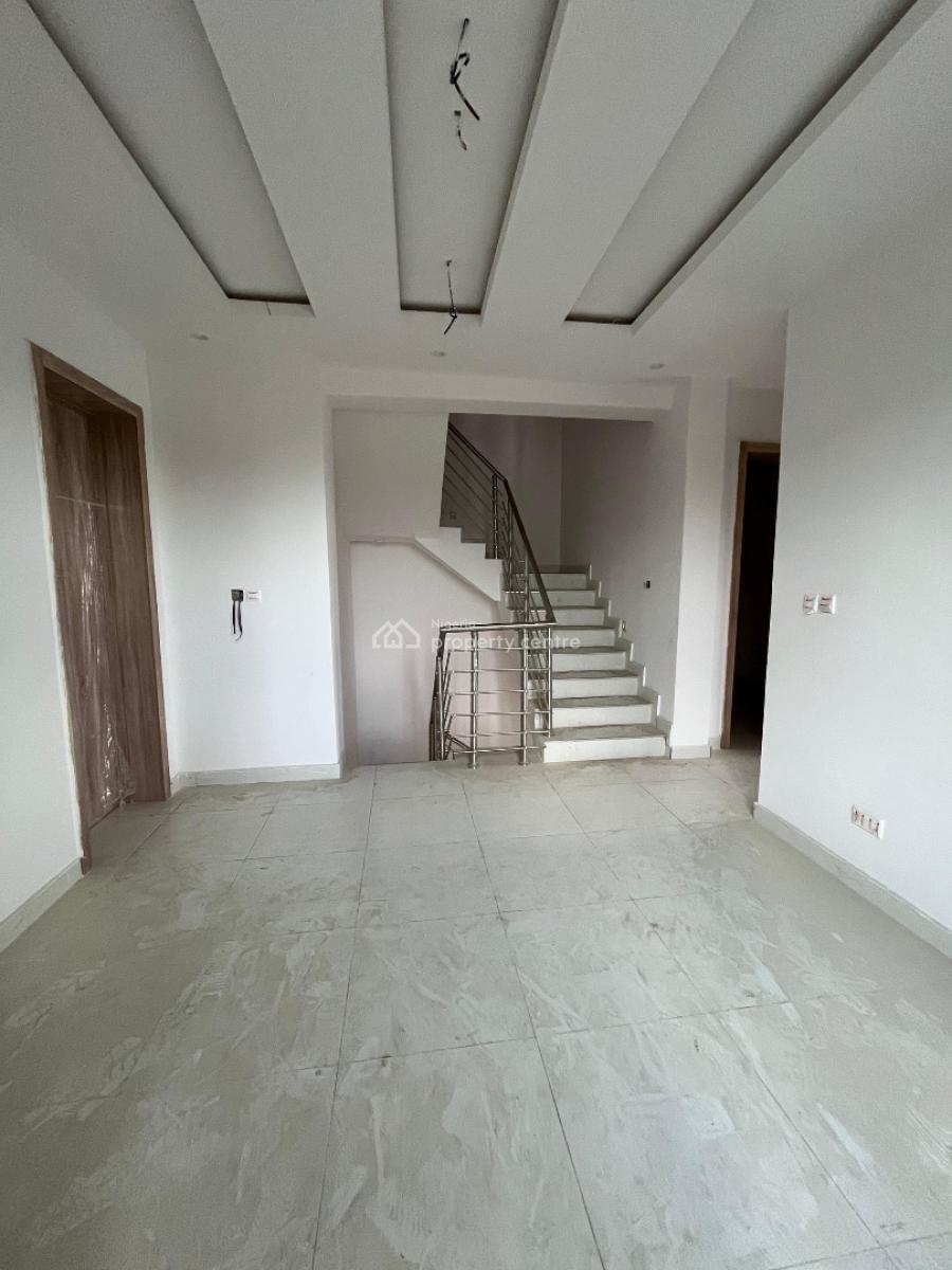 Exquisitely Built 4 Bedroom Semi-detached House with a Bq in a Secured, Secured Estate|tarred Road|ample Parking Space, Opebi, Ikeja, Lagos, Semi-detached Duplex for Sale