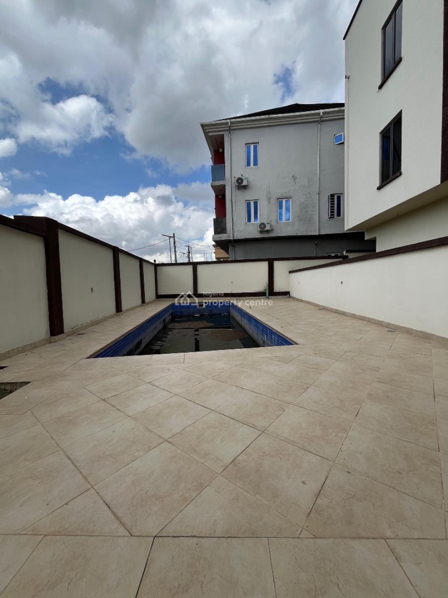 Exquisitely Built 4 Bedroom Semi-detached House with a Bq in a Secured, Secured Estate|tarred Road|ample Parking Space, Opebi, Ikeja, Lagos, Semi-detached Duplex for Sale