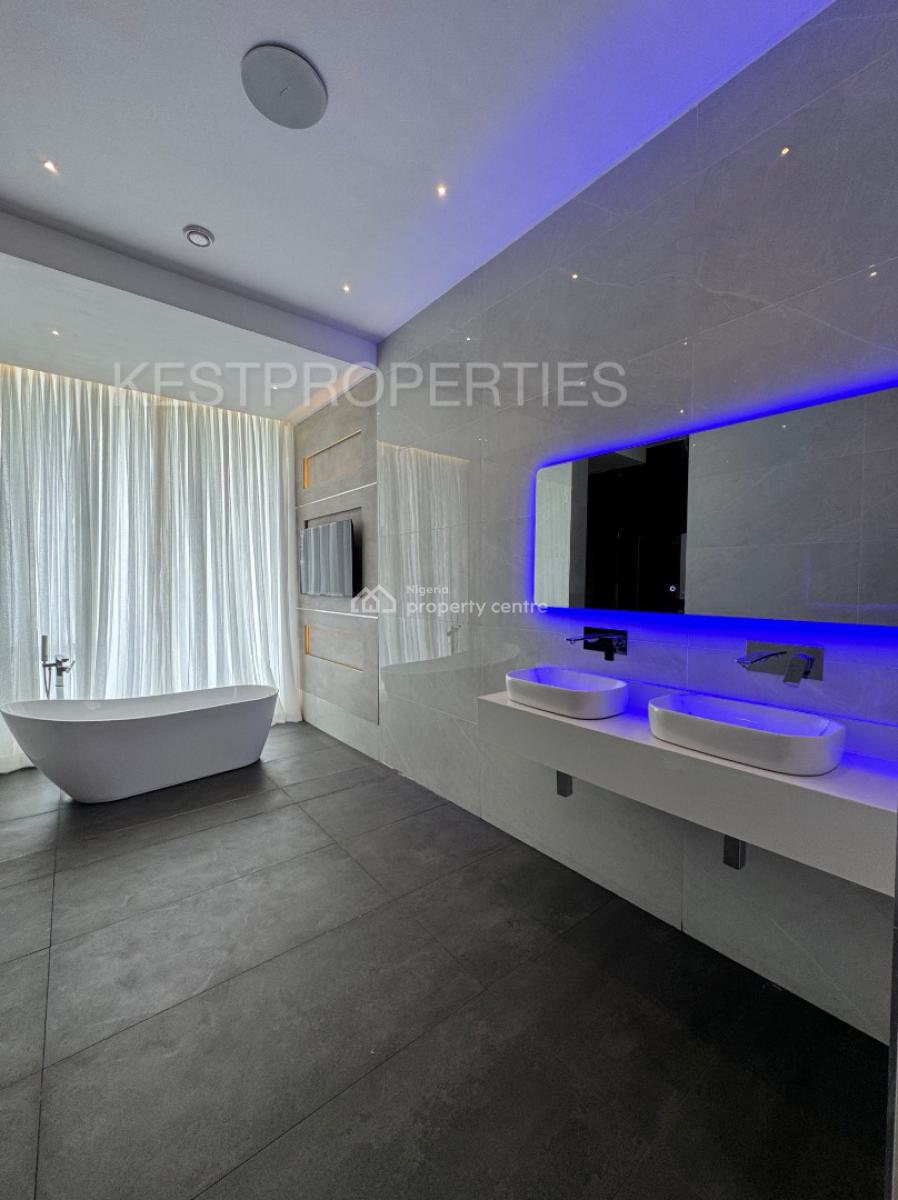 Luxury 5 Bedroom Fully Detached Duplex with Pool, Elevator, Gym,cinema, Ikate, Lekki, Lagos, House for Sale