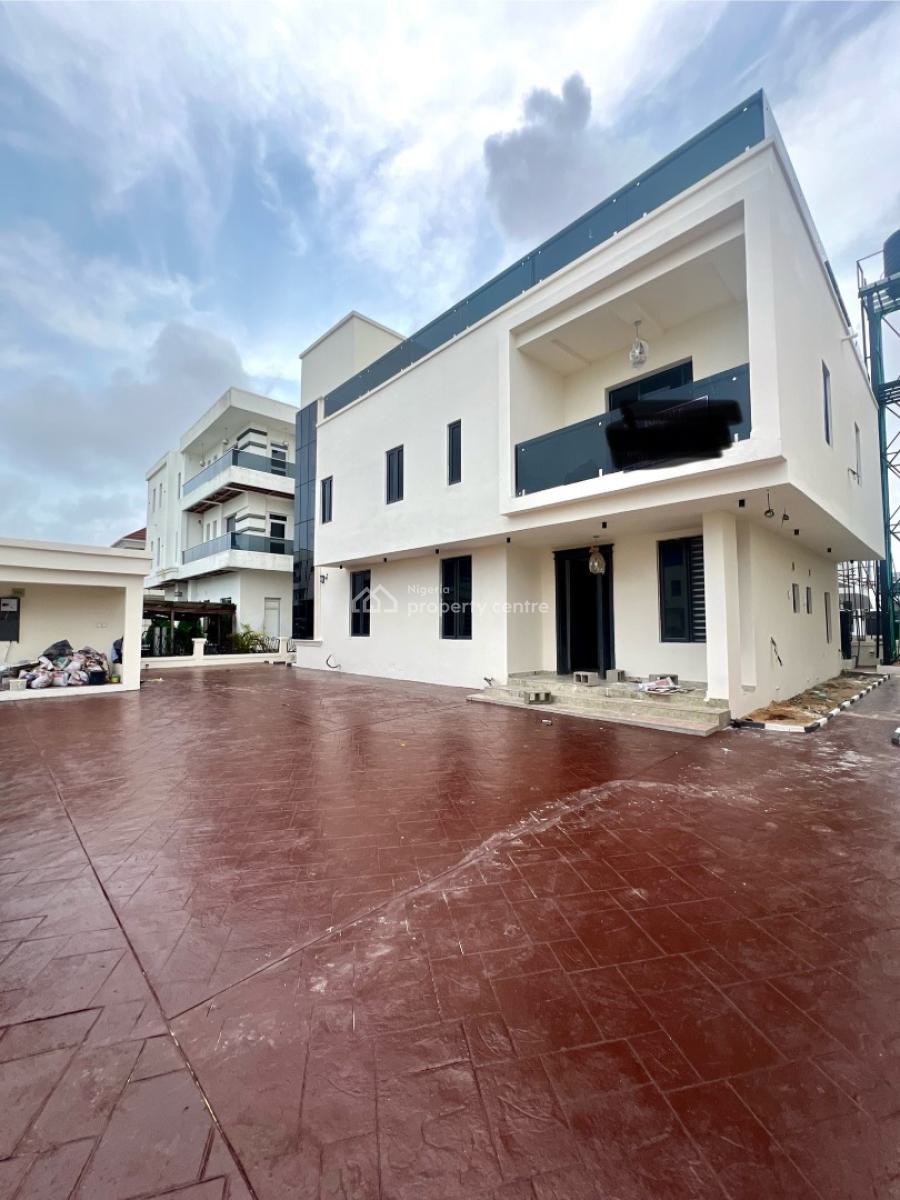 Magnificent 5bedroom Fully Detached Duplex with an Open Terrace and Bq, Osapa, Lekki, Lagos, House for Sale