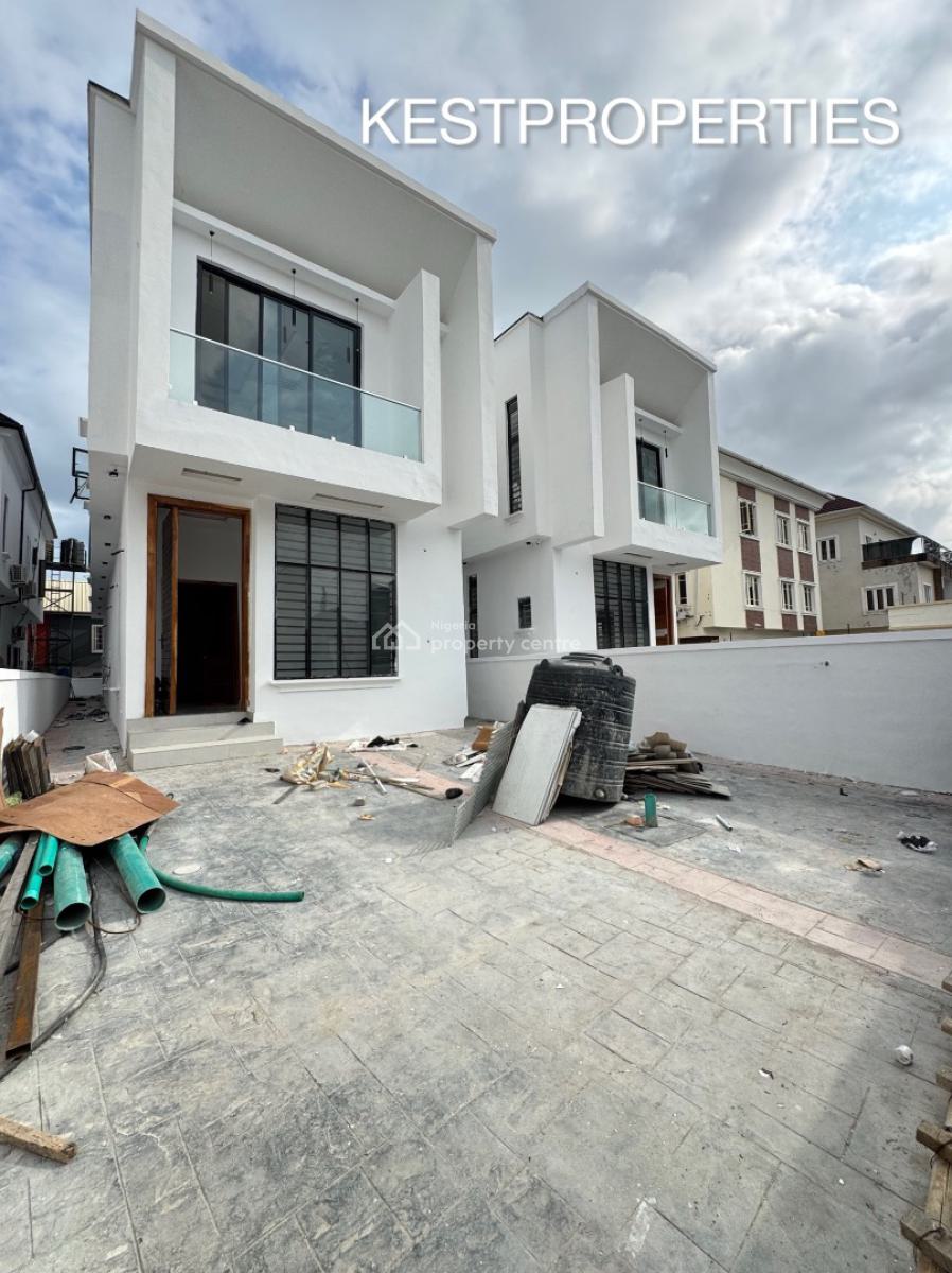 5 Bedroom Fully Detached Duplex with Bq, Osapa, Lekki, Lagos, House for Sale